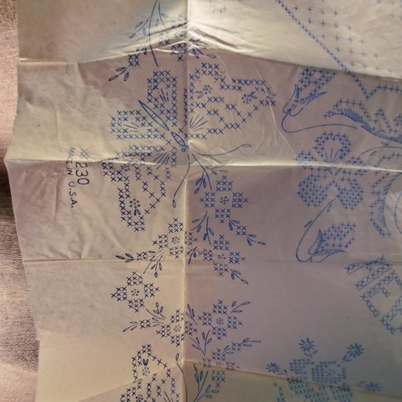 950s Vogart Uncut #230 Vintage Embroidery Motif - Picture 5 of 7